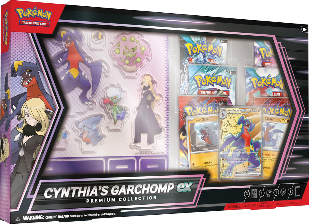 CYNTHIA'S GARCHOMP EX PREMIUM COLLECTION