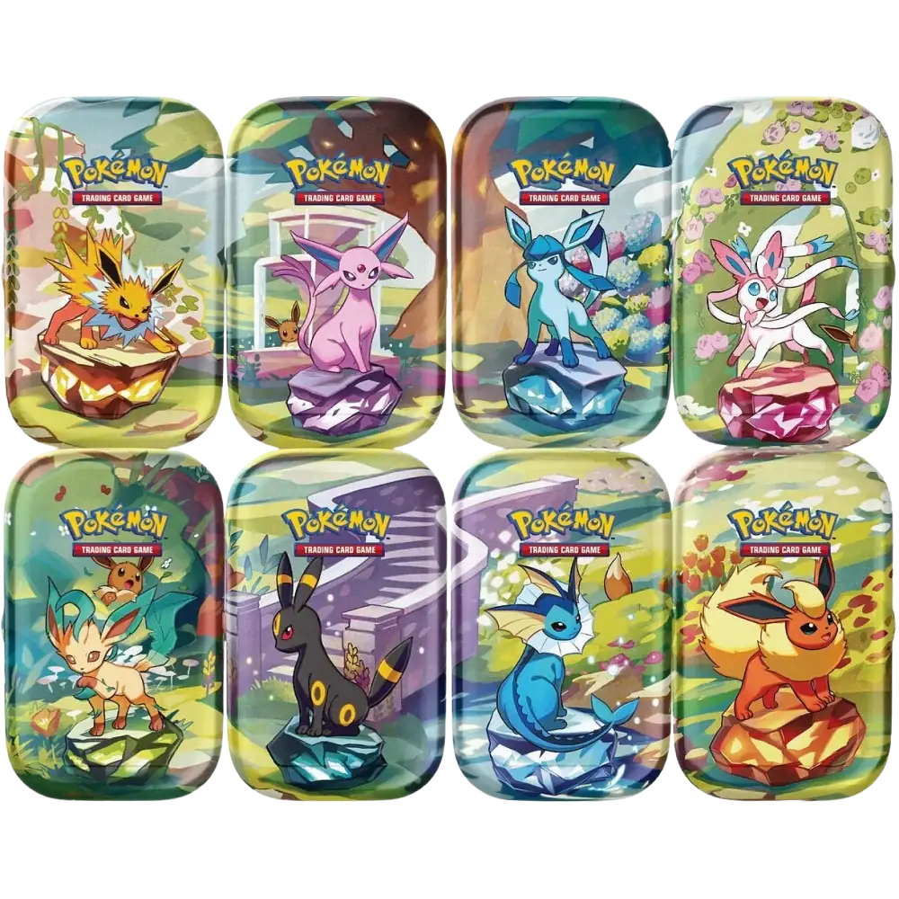 PRISMATIC EVOLUTIONS MINI TIN (RANDOM ART)